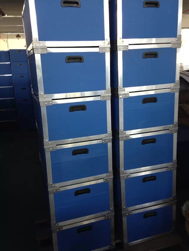 鋁合金邊條，護(hù)角加強(qiáng)型物流箱